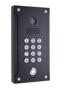 Black SIP door entry panel , POE , Anti Vandal , IOS / Android