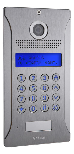 SIP Panel for building , 2 line, anti vandal, for IP PBX or Cloud solutions
