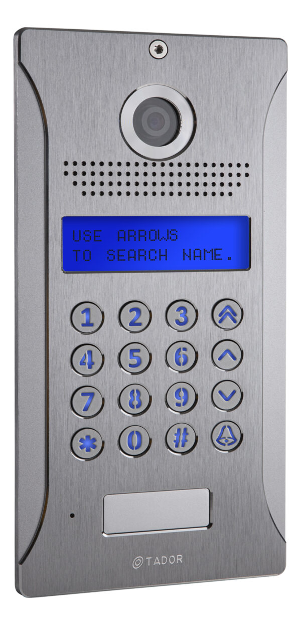 SIP Panel for building , 2 line, anti vandal, for IP PBX or Cloud solutions