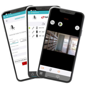 תמונות של אפליקציה IOS, ANDROID, אינטרקום אייפי